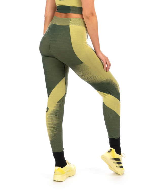 adidas Y-3 | W Engineered Tights Blush Yellow - Concrete