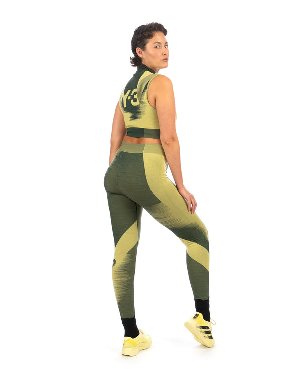 adidas Y-3 | W Engineered Tights Blush Yellow - Concrete
