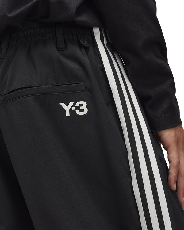 adidas Y-3 | Refined Wool 3STP Track Pants Black - Concrete