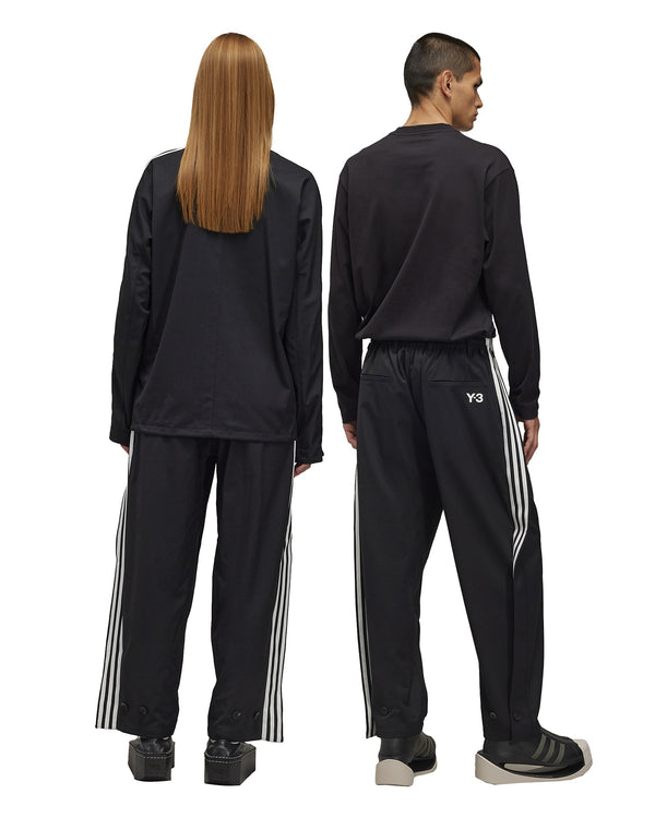 adidas Y-3 | Refined Wool 3STP Track Pants Black - Concrete