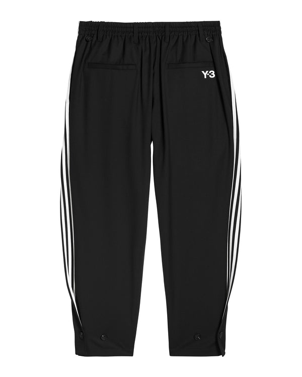 adidas Y-3 | Refined Wool 3STP Track Pants Black - Concrete