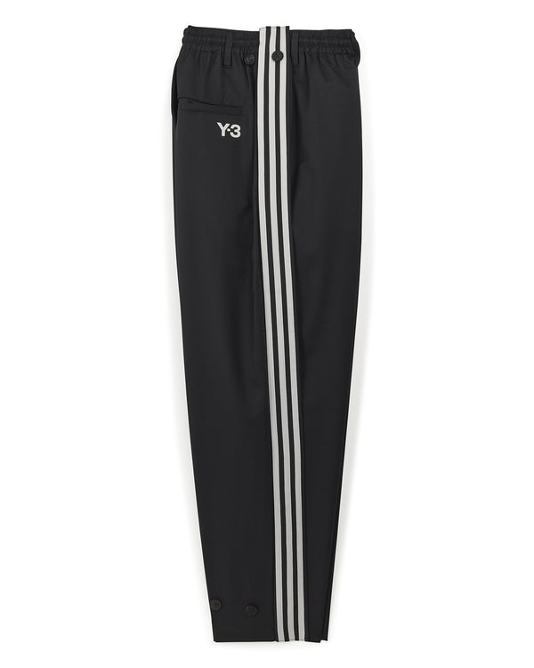 adidas Y-3 | Refined Wool 3STP Track Pants Black - Concrete