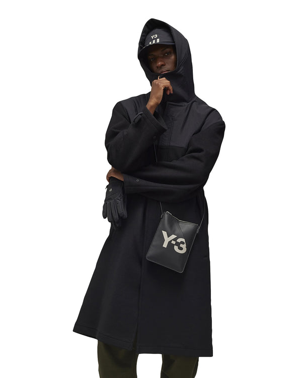 adidas Y-3 | Mellton Coat Black - Concrete