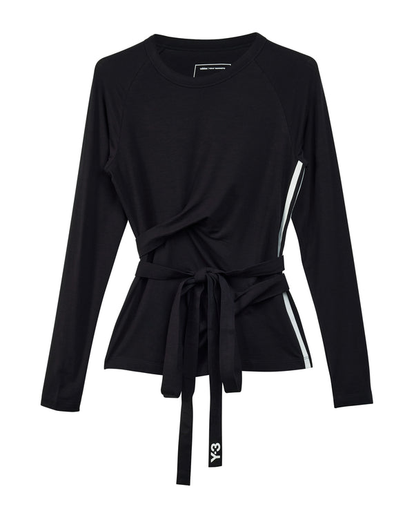 adidas Y-3 | W TNC Long Sleeve T-Shirt Black - Concrete