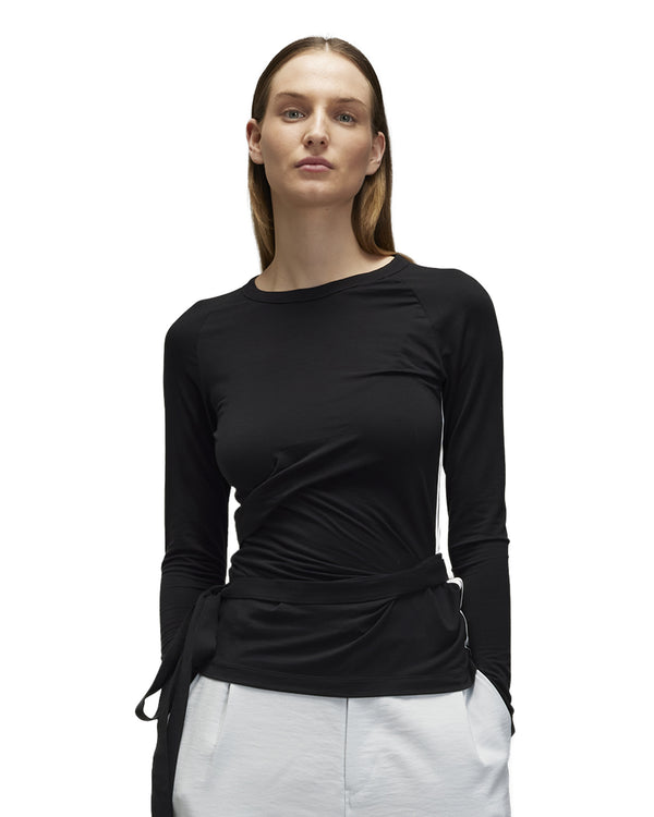 adidas Y-3 | W TNC Long Sleeve T-Shirt Black - Concrete