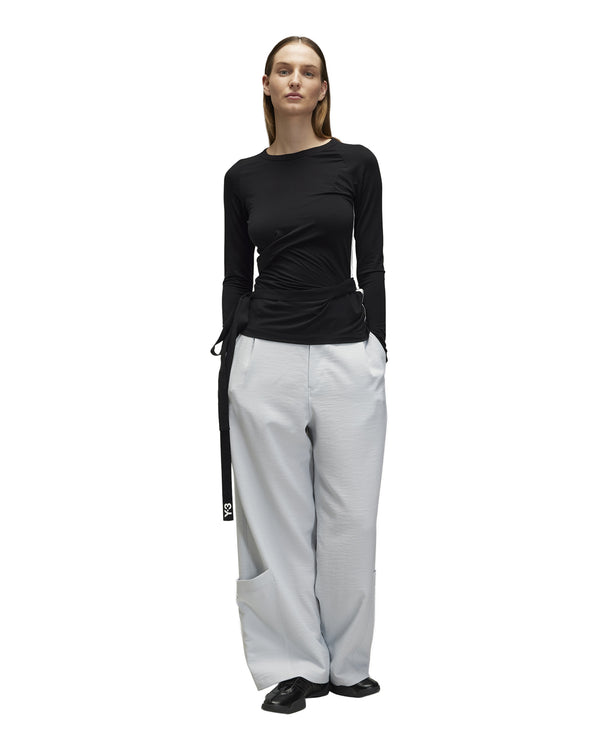 adidas Y-3 | W TNC Long Sleeve T-Shirt Black - Concrete