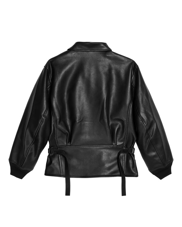 adidas Y-3 | Pleather Jacket Black - Concrete