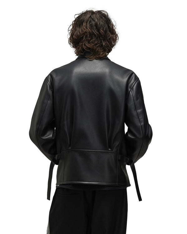 adidas Y-3 | Pleather Jacket Black - Concrete