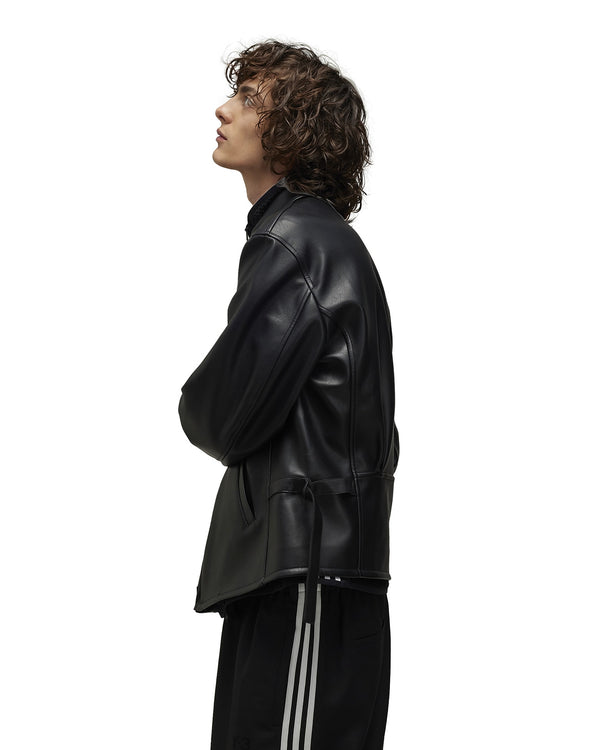 adidas Y-3 | Pleather Jacket Black - Concrete