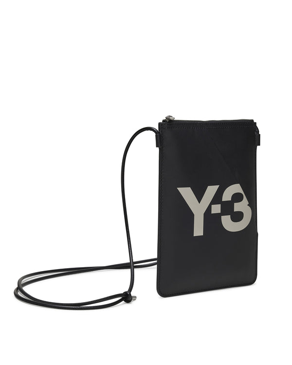 adidas Y-3 | Leather Cross Body Black - Concrete