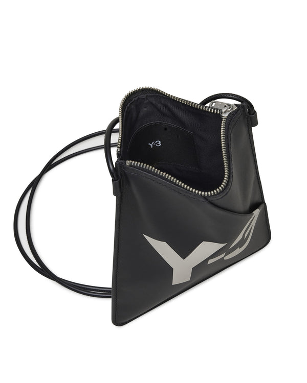 adidas Y-3 | Leather Cross Body Black - Concrete