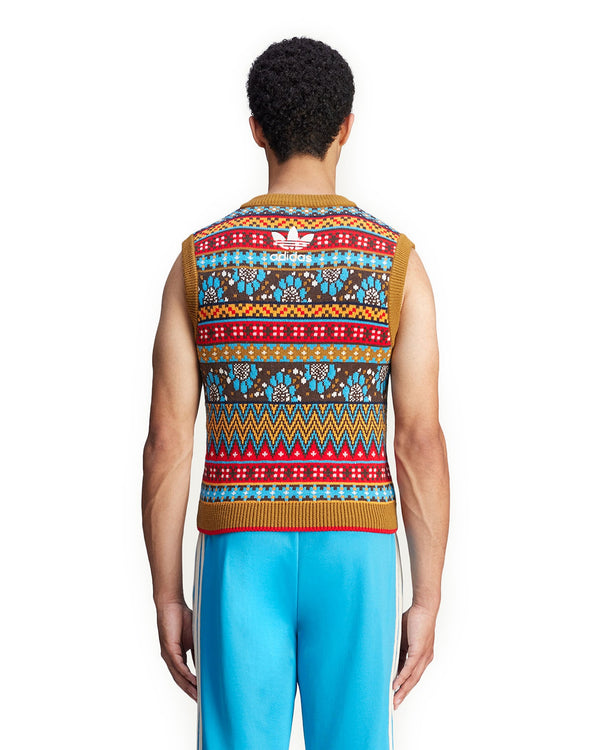 adidas | x Wales Bonner Knit Vest Multi - Concrete