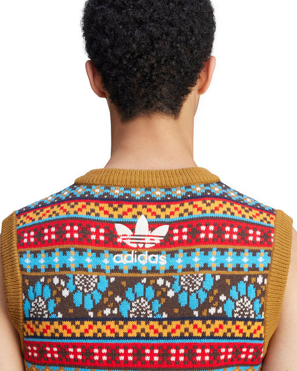 adidas | x Wales Bonner Knit Vest Multi - Concrete