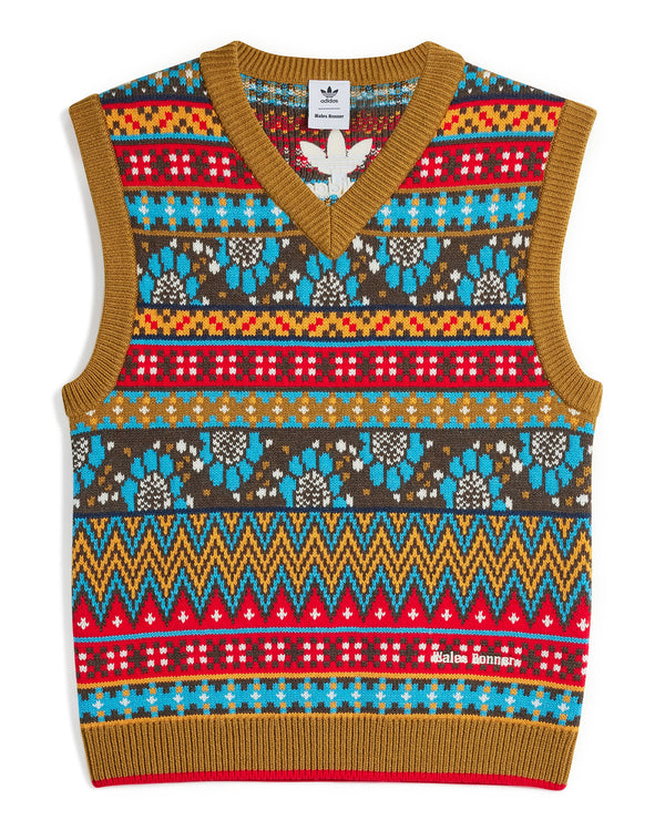 adidas | x Wales Bonner Knit Vest Multi - Concrete