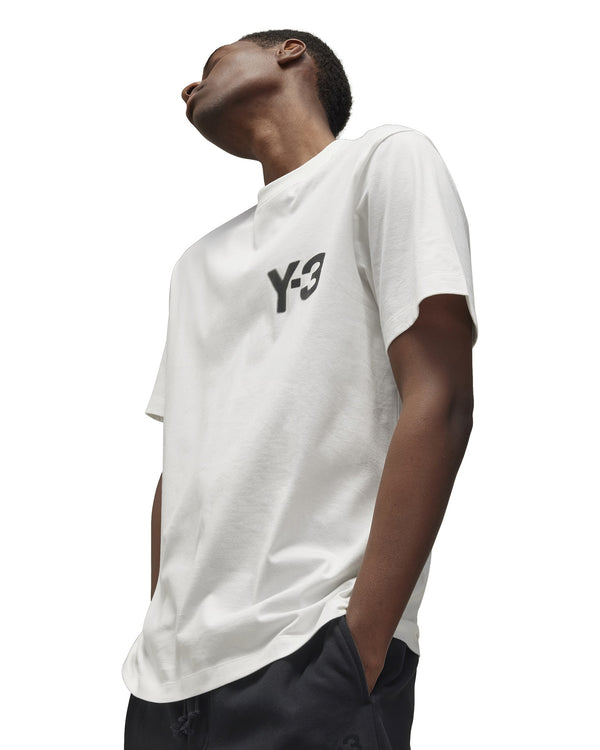 adidas Y-3 | Logo T-Shirt Core White - Concrete