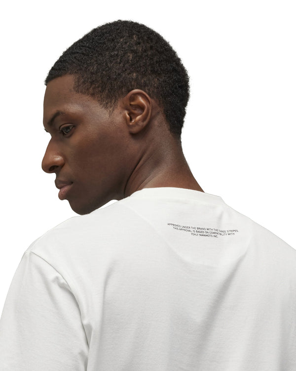 adidas Y-3 | Logo T-Shirt Core White - Concrete