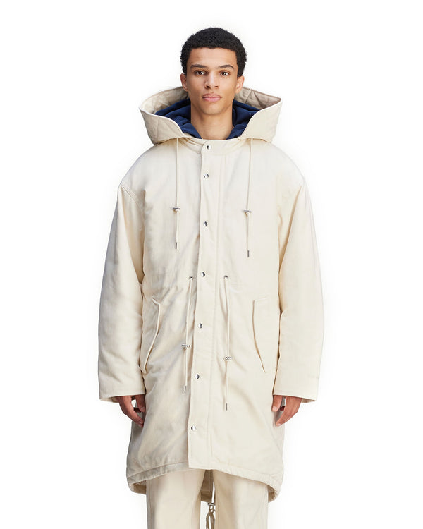 adidas | x Wales Bonner Coach Coat Wonder White - Concrete