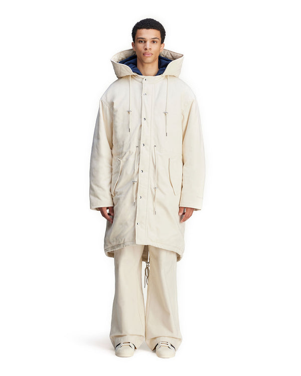 adidas | x Wales Bonner Coach Coat Wonder White - Concrete