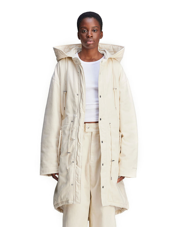 adidas | x Wales Bonner Coach Coat Wonder White - Concrete