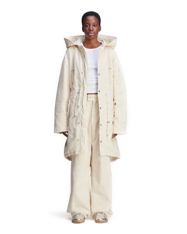 adidas | x Wales Bonner Coach Coat Wonder White - Concrete
