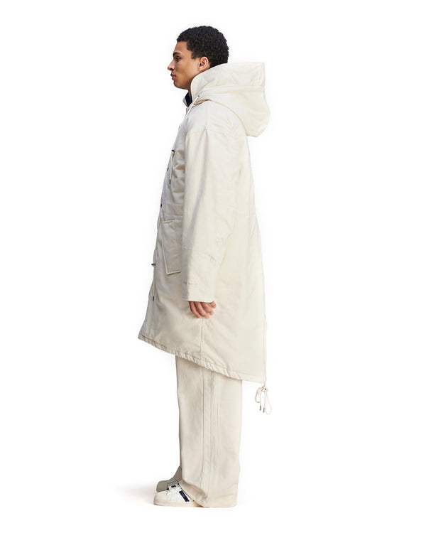 adidas | x Wales Bonner Coach Coat Wonder White - Concrete