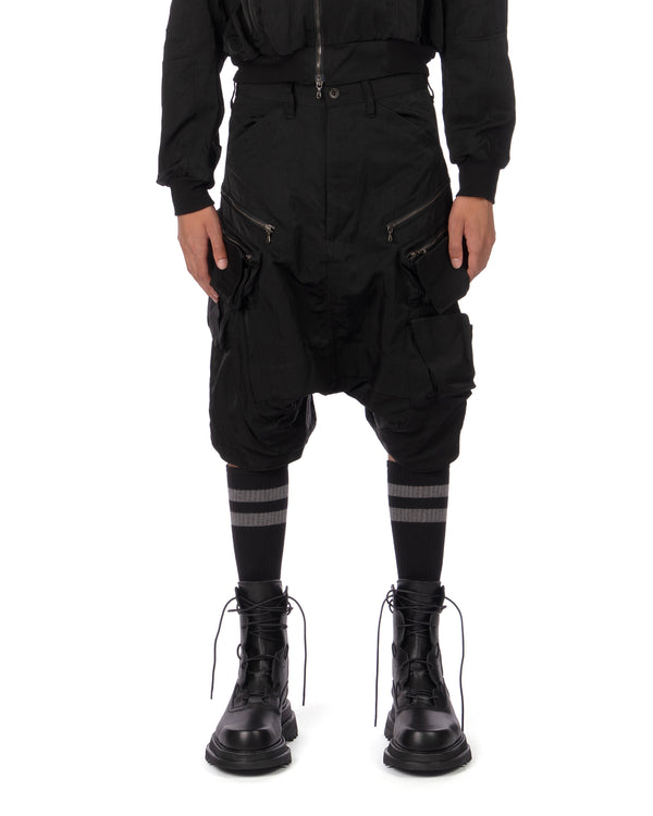 _JULIUS | Tactical Kite Pants Black - Concrete