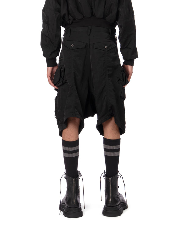_JULIUS | Tactical Kite Pants Black - Concrete