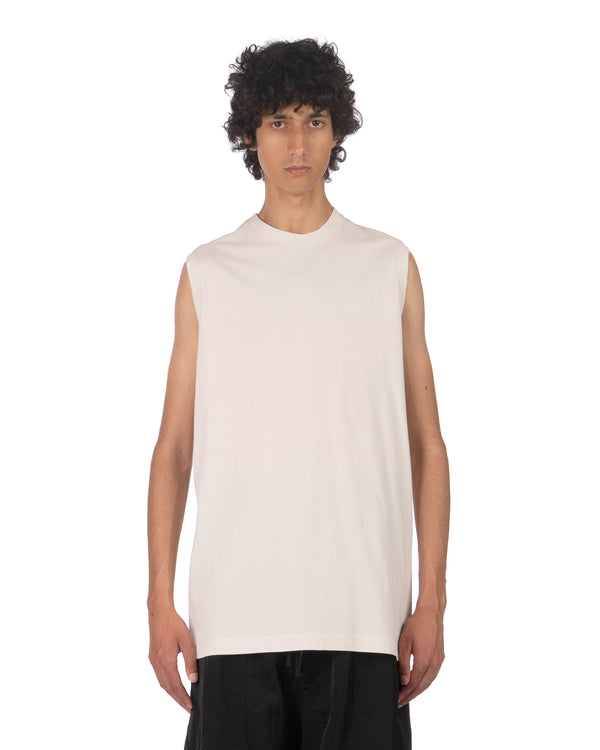 _JULIUS | Sleeveless T-Shirt Off White - Concrete