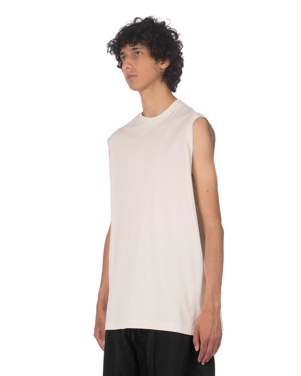 _JULIUS | Sleeveless T-Shirt Off White - Concrete