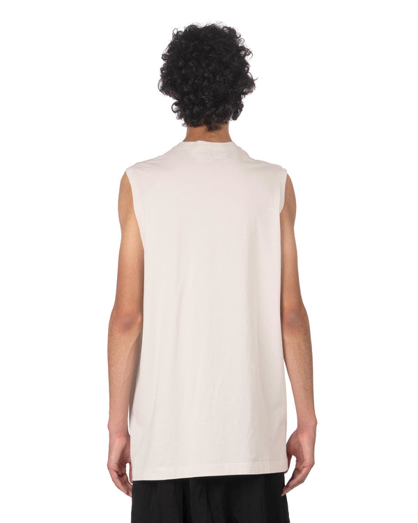 _JULIUS | Sleeveless T-Shirt Off White - Concrete