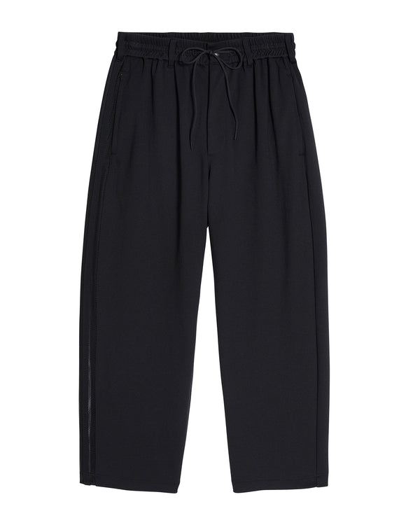 adidas Y-3 | Mesh Stripes Track Pants Black - Concrete