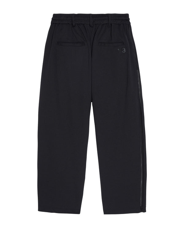 adidas Y-3 | Mesh Stripes Track Pants Black - Concrete