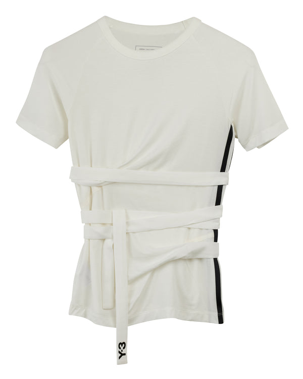 adidas Y-3 | W TNC Short Sleeve T-Shirt White - Concrete