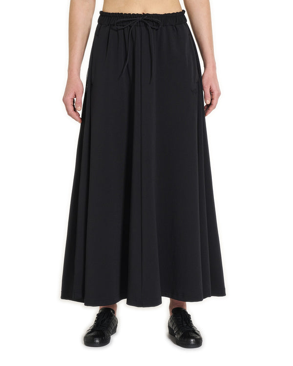 adidas Y-3 | Stripes Track Skirt Black - Concrete