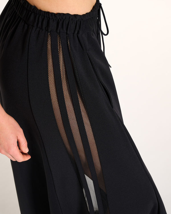 adidas Y-3 | Stripes Track Skirt Black - Concrete