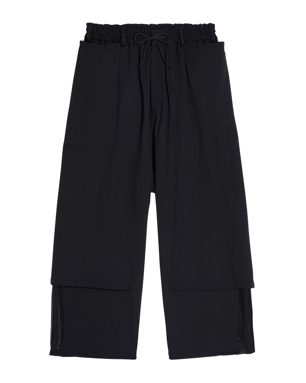adidas Y-3 | Mesh 3-Stripes Openheim Track Pants Black - Concrete
