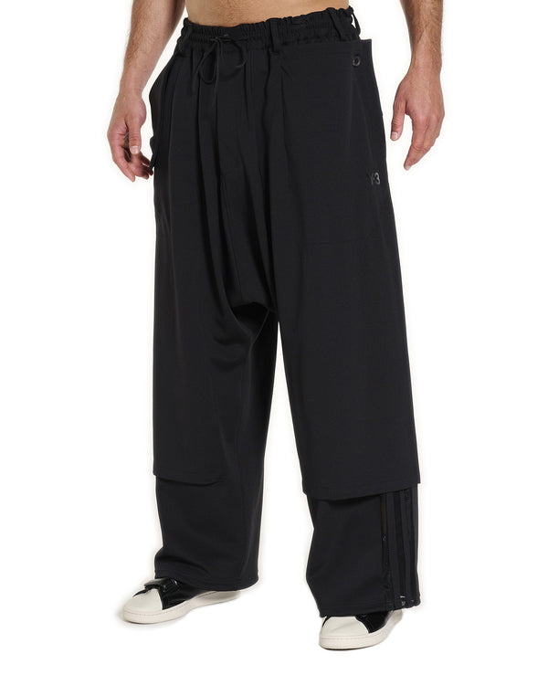 adidas Y-3 | Mesh 3-Stripes Openheim Track Pants Black - Concrete