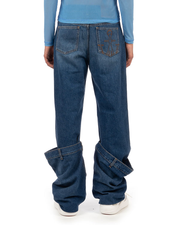 JW Anderson | Bucket Jeans Light Blue - Concrete
