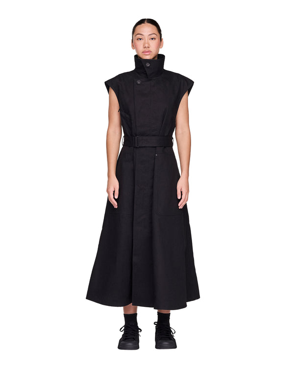 adidas Y-3 | W UT Twill Dress Black - Concrete