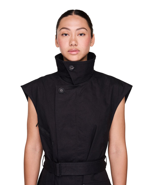 adidas Y-3 | W UT Twill Dress Black - Concrete