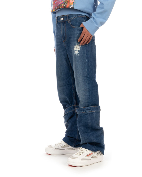 JW Anderson | Bucket Jeans Light Blue - Concrete
