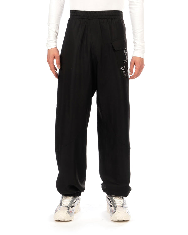 JW Anderson | Twisted Joggers Black - Concrete
