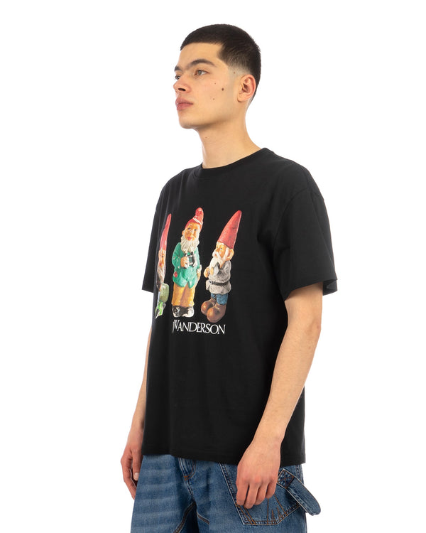 JW Anderson | Gnome Trio T-Shirt Black - Concrete
