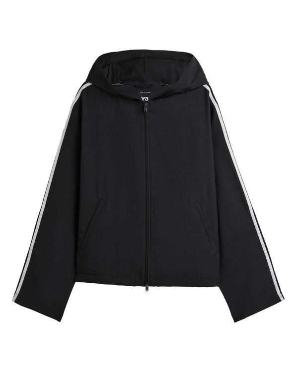 adidas Y-3 | U Wire Hooded Track Top Black - Concrete