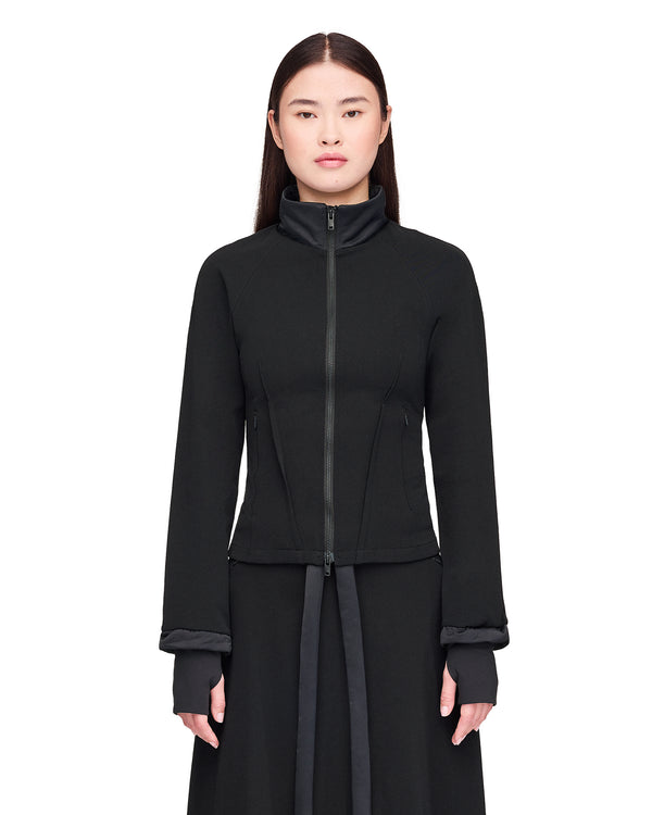adidas Y-3 | W Padded Track Top Black - Concrete