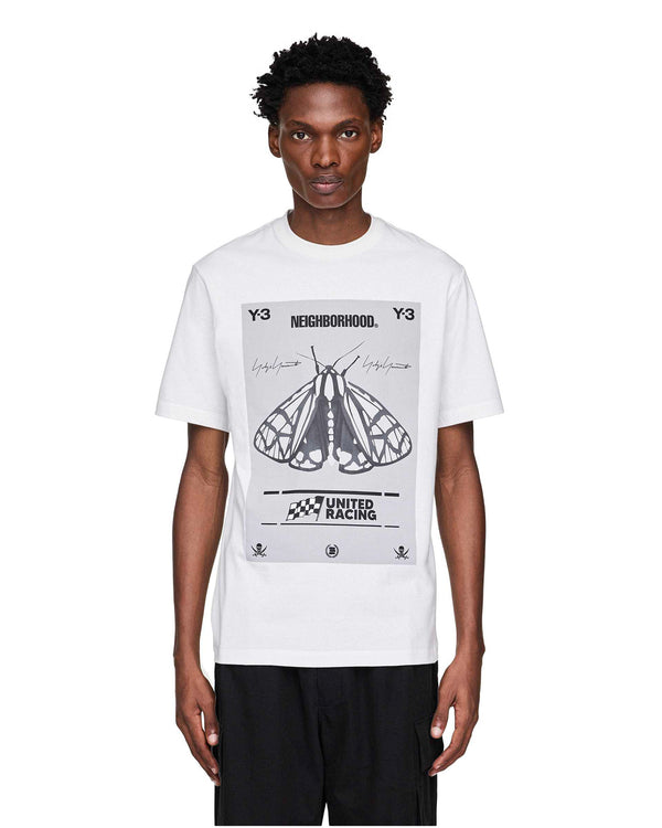adidas Y-3 | x NBHD GFX T-Shirt White - Concrete