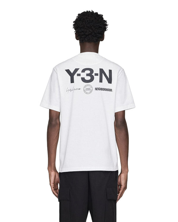 adidas Y-3 | x NBHD GFX T-Shirt White - Concrete
