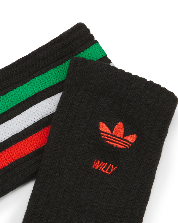 adidas | x Willy Chavarria Socks 3-pack 1x White 2x Black - Concrete