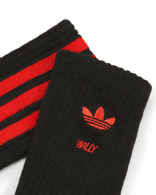 adidas | x Willy Chavarria Socks 3-pack 1x White 2x Black - Concrete