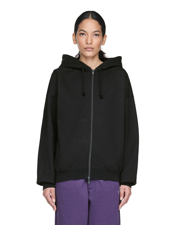 adidas Y-3 | FL Zip Hoodie Black - Concrete